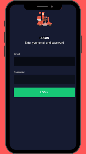 Android application Food Mate Delivey Valet screenshort