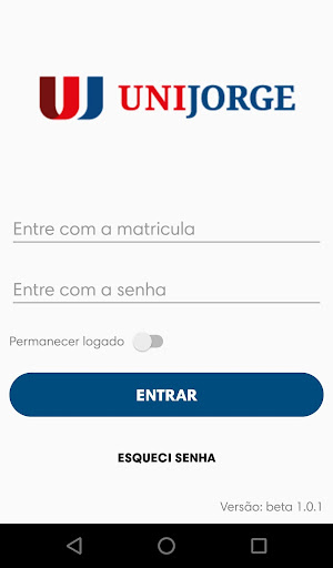Android application APP UJ screenshort