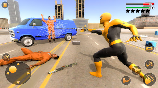 Flying Hero Crime City Battle Screen 3