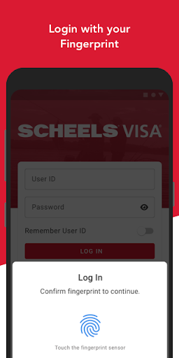 Scheels Visa Card Screen 2