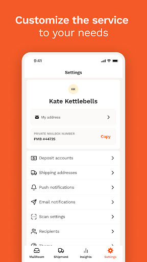 Screenshot of LZ Virtual Mail