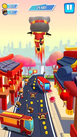 Game screenshot Говорящий Том: погоня героев hack