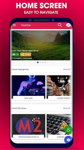 Android application Hello Hindupur screenshort