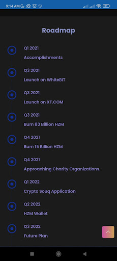 Android application HZM Coin عملة حزم screenshort
