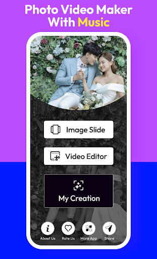 Android application Photo Video Maker With Effect screenshort