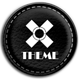 Leather Black Theme icon