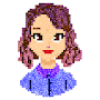 Girls Glitter Color by Number - Pixel Art Coloring