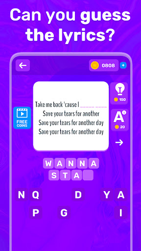 Finish The Lyrics Music Trivia