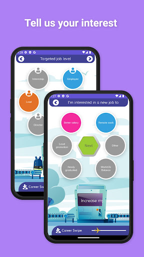 Career Swipe Screen 2