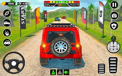 Extreme Driving Game Jeep Game