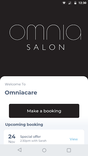 Android application Omniacare screenshort