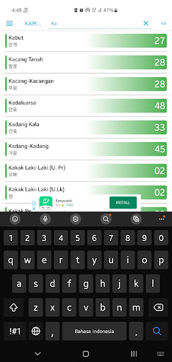 Kosakata STB13 EPS TOPIK Screen 2