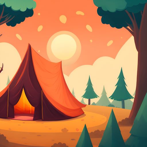 Tents and Trees: Puzzle game logo