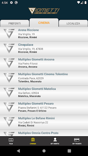 Anteprima dell'app
