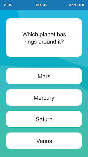 Quiz Trivia Game Screen 3