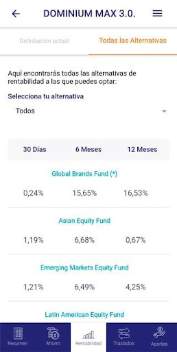 OnClick Ahorro Screen 3