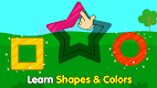 screenshot of Shapes & Colors Games for Kids