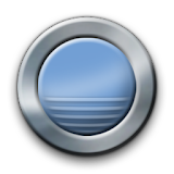 Metal Buttons:Blue ADW Theme icon