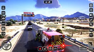 Fire Truck Game:US Firefighter - Screenshot 1