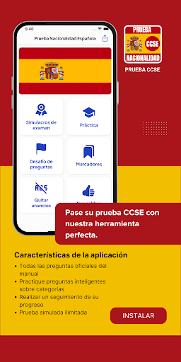 CCSE Nacionalidad Española Screen 2