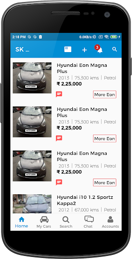 Android application Vandi Mandi screenshort