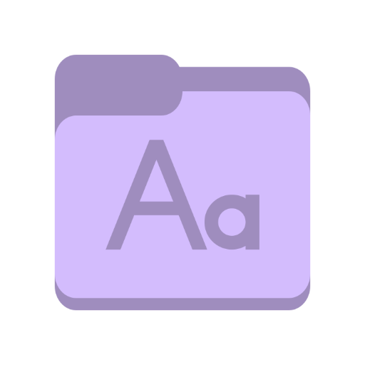 Font Finder: Picker?Downloader Logo