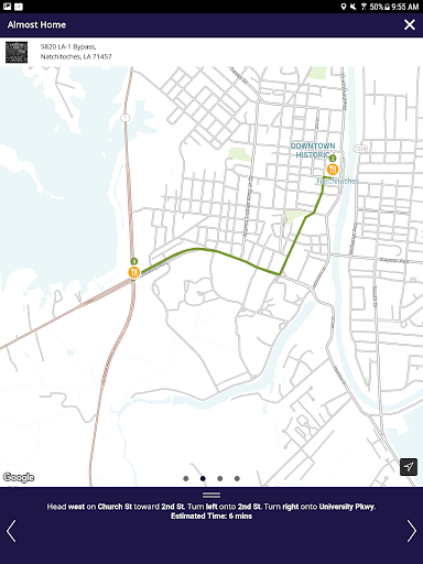 Screenshot of Go Natchitoches