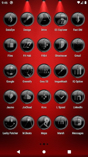 Grey Icon Pack Style 8 Screen 3