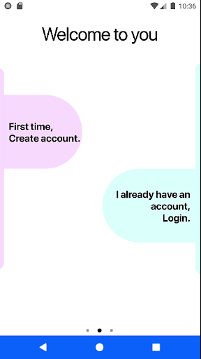 Android application Foye screenshort