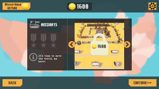Tank Hero:Desert Fox Screen 2