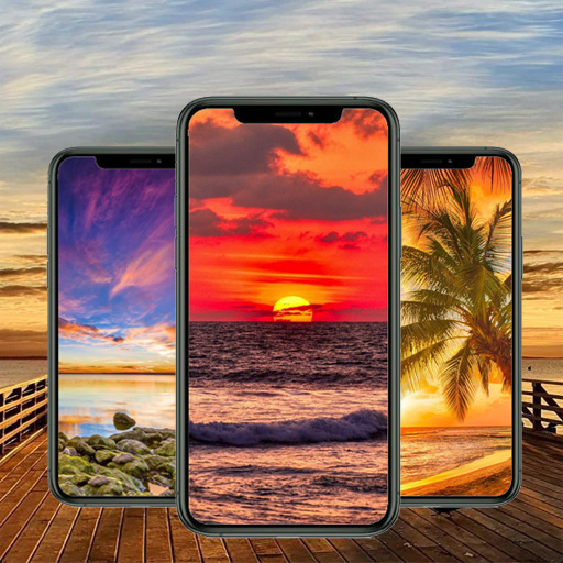 Sunrise and Sunset Wallpaper logo