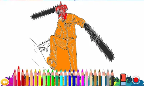 Super Anime Coloring Game