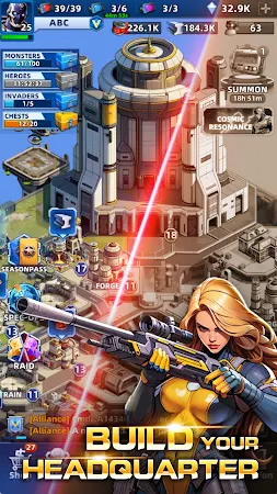 Game screenshot スーパーヒーロー＆パズルマッチ3 RPG apk download