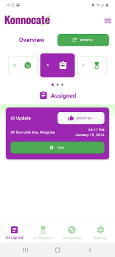 Konnocate Screen 3