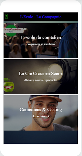 Cie Crocs en Scène Screen 2