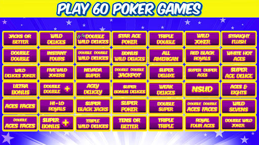 Android application Video Poker Non-Stop Games screenshort