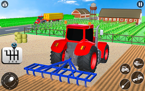 Heavy Tractor Farming Games 1.1 APK + Mod (Free purchase) for Android