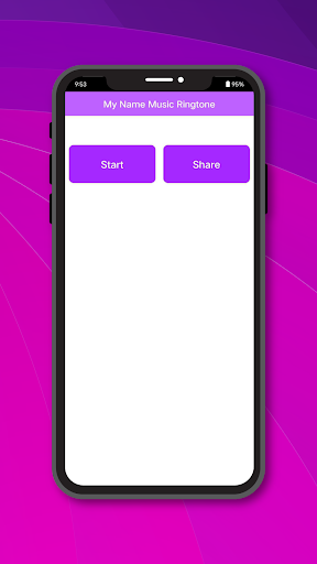 Android application My Name Music Ringtone screenshort