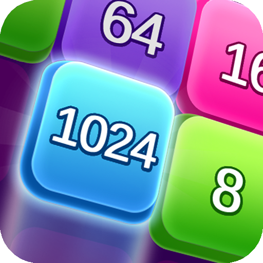 X2 Numers Blocks 2048 logo