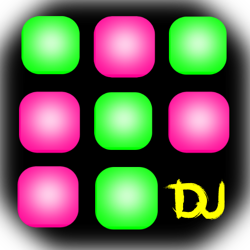 super pro drum pads dj logo