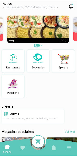 Android application Livmeat screenshort