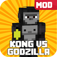 Kong vs Godzilla mod for MCPE