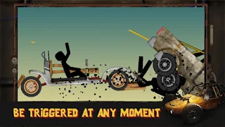 Crazy Road Of Stickman - Screenshot 2