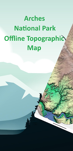 Android application Arches Offline Topographic Map screenshort