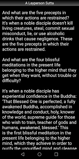 A Layperson Sutta - Buddhism Screen 3