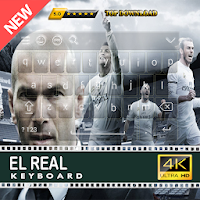 Madrid EL Real Keyboard Theme Football 2019