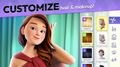 Makeover Match - Fashion Game screenshot 1