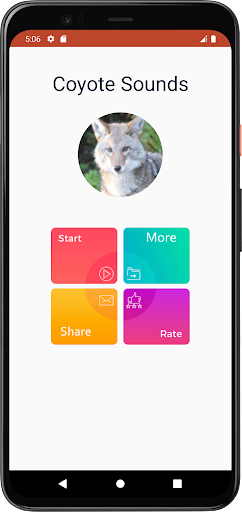 Coyote Sounds Screen 2