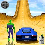 Cover Image of ダウンロード スーパーヒーローカー：メガランプゲーム 1.46 APK