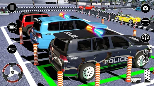 parkoviště policie auto hry – Aplikace na Google Play